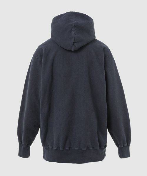 SUGARHILL(シュガーヒル)の「LOGO PRINDED HOODIE(パーカー・メンズ・ネイビー系・2/3)」の2枚目の写真