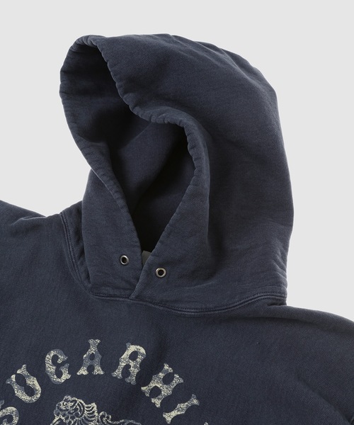 SUGARHILL(シュガーヒル)の「LOGO PRINDED HOODIE(パーカー・メンズ・ネイビー系・2/3)」の3枚目の写真