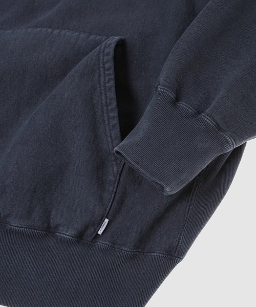 SUGARHILL(シュガーヒル)の「LOGO PRINDED HOODIE(パーカー・メンズ・ネイビー系・2/3)」の5枚目の写真