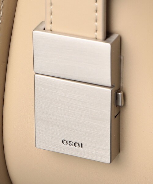 OSOI（オソイ）の「【一部別注】＜OSOI＞CUBBY バッグ（ショルダーバッグ・レディース・ベージュ/ブラック・FREE）」の15枚目の写真