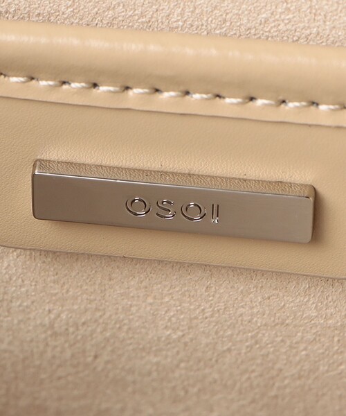 OSOI（オソイ）の「【一部別注】＜OSOI＞CUBBY バッグ（ショルダーバッグ・レディース・ベージュ/ブラック・FREE）」の17枚目の写真