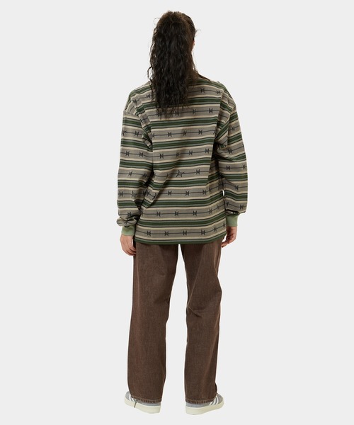 HUF（ハフ）の「RESERVOIR STRIPE LS TEE / HUF ハフ ロング