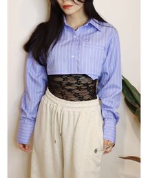 【ZOZO】ポケットショートシャツ