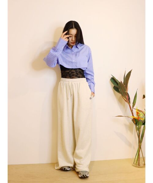 EVRIS（エヴリス）の「【ZOZO】ポケットショートシャツ（シャツ/ブラウス・レディース・ホワイト/ブルー/その他1・FREE）」の16枚目の写真