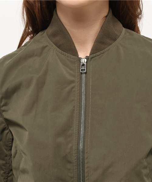 CIAOPANIC(チャオパニック)の「【Ciaopanic】 MA-1(ブルゾン・レディース・カーキ/ベージュ・FREE)」の6枚目の写真