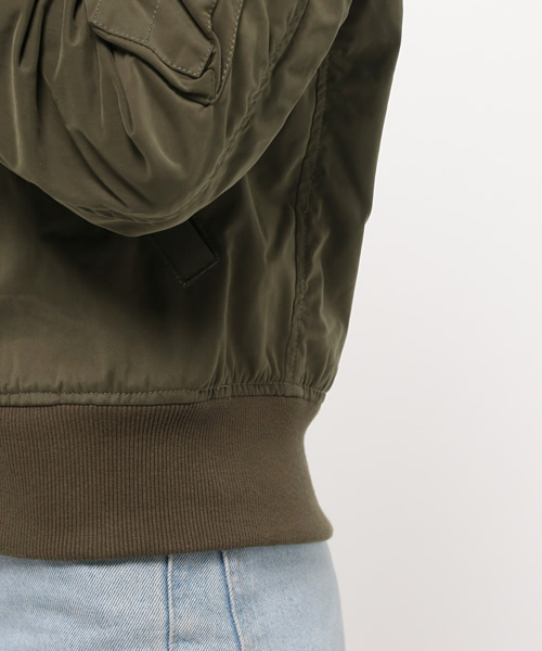 CIAOPANIC(チャオパニック)の「【Ciaopanic】 MA-1(ブルゾン・レディース・カーキ/ベージュ・FREE)」の11枚目の写真