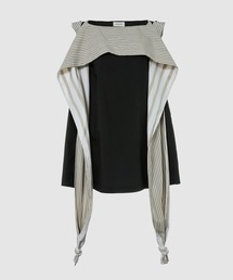 SLEEVELESS KNOTTED TOP