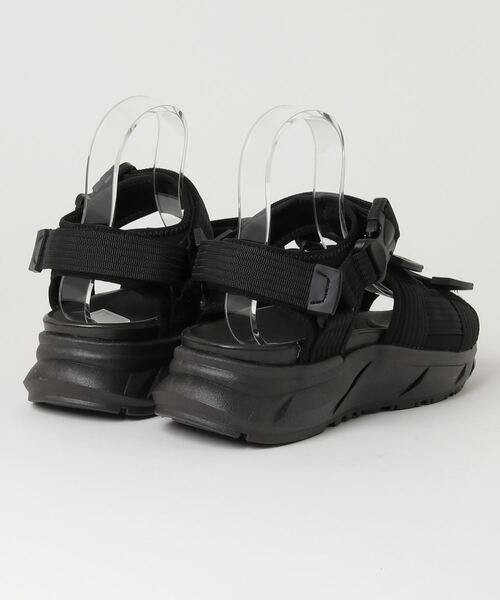 GERRY（ジェリー）の「【GERRY/ジェリー】3ホールド ナイロンベルト  ハイソールサンダル　MEN（サンダル・メンズ・ブラック・M/L/LL）」の2枚目の写真