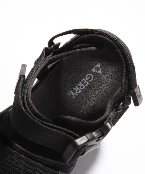 GERRY（ジェリー）の「【GERRY/ジェリー】3ホールド ナイロンベルト  ハイソールサンダル　MEN（サンダル・メンズ・ブラック・M/L/LL）」の9枚目の写真