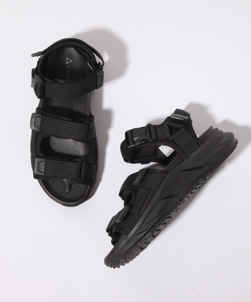 GERRY（ジェリー）の「【GERRY/ジェリー】3ホールド ナイロンベルト  ハイソールサンダル　MEN（サンダル・メンズ・ブラック・M/L/LL）」の5枚目の写真