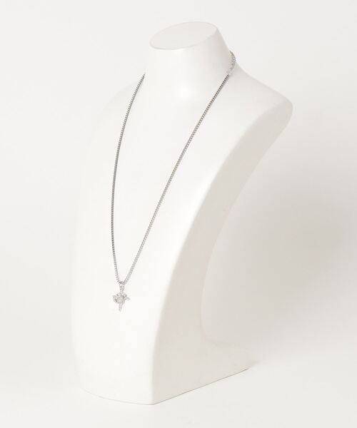 XU(エックスユー)の「【Never mind the XU】stone chain layered necklace / 【ネバーマインド ザ エックスユー】ストーンチェーンレイヤードネックレスシルバーネックレス(ネックレス・メンズ・シルバー・ONE SIZE)」の11枚目の写真
