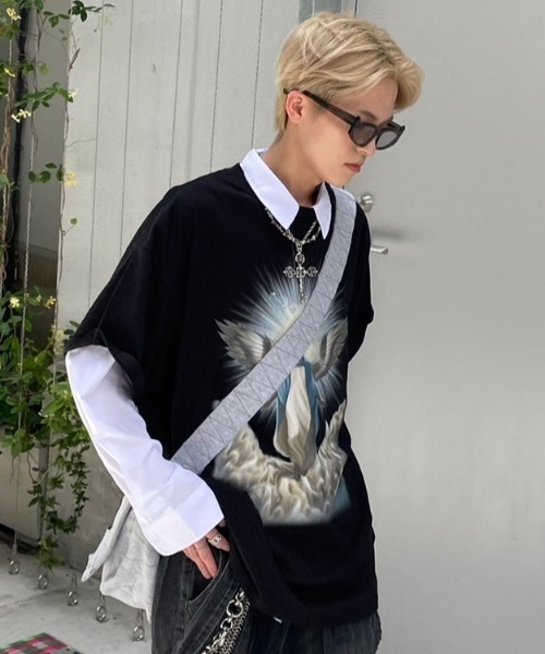 XU(エックスユー)の「【Never mind the XU】stone chain layered necklace / 【ネバーマインド ザ エックスユー】ストーンチェーンレイヤードネックレスシルバーネックレス(ネックレス・メンズ・シルバー・ONE SIZE)」の5枚目の写真