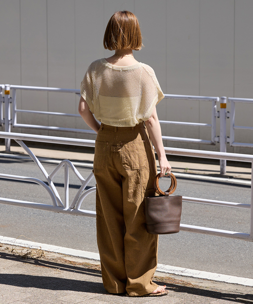 B.C STOCK(ベーセーストック)の「CLオックスペインターパンツ(その他パンツ・レディース・ブラック/キャメル/ホワイト・SMALL/MEDIUM)」の17枚目の写真