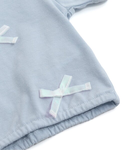 algy（アルジー）の「タンタケりぼんT（Tシャツ/カットソー・キッズ・ブラック/サックスブルー/オフホワイト・XX-SMALL/X-SMALL/MEDIUM/SMALL）」の15枚目の写真