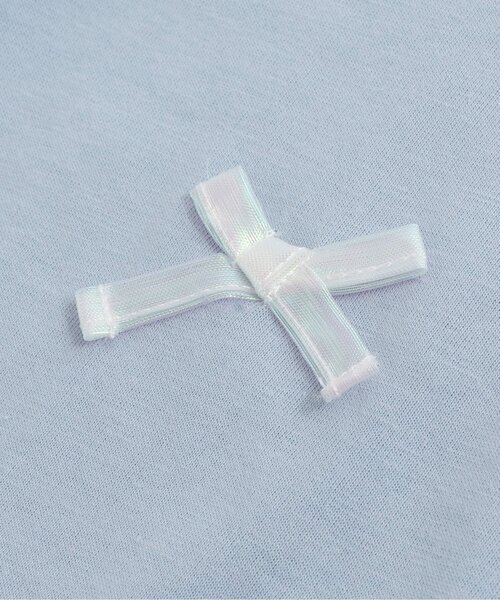 algy（アルジー）の「タンタケりぼんT（Tシャツ/カットソー・キッズ・ブラック/サックスブルー/オフホワイト・XX-SMALL/X-SMALL/MEDIUM/SMALL）」の9枚目の写真