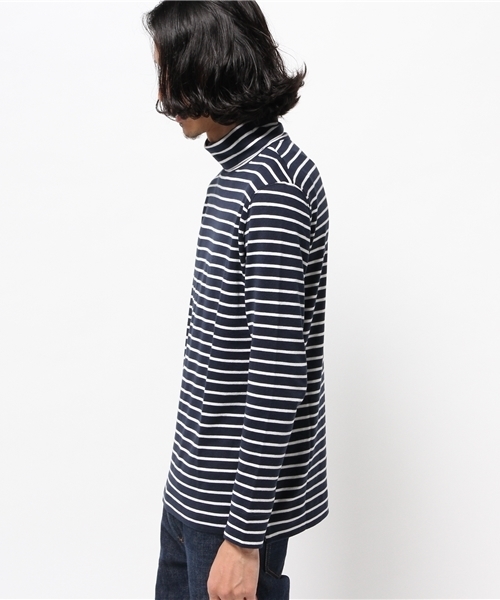 SHIPS（シップス）の「★★SC: SHIPS（シップス） "Smile Cotton" 天竺 タートルネック カットソー■（Tシャツ/カットソー・メンズ・ホワイト/グレー/ネイビー/ダークブルー・SMALL/LARGE/MEDIUM/X-LARGE）」の15枚目の写真