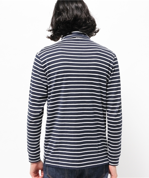 SHIPS（シップス）の「★★SC: SHIPS（シップス） "Smile Cotton" 天竺 タートルネック カットソー■（Tシャツ/カットソー・メンズ・ホワイト/グレー/ネイビー/ダークブルー・SMALL/LARGE/MEDIUM/X-LARGE）」の16枚目の写真