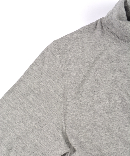 SHIPS（シップス）の「★★SC: SHIPS（シップス） "Smile Cotton" 天竺 タートルネック カットソー■（Tシャツ/カットソー・メンズ・ホワイト/グレー/ネイビー/ダークブルー・SMALL/LARGE/MEDIUM/X-LARGE）」の11枚目の写真