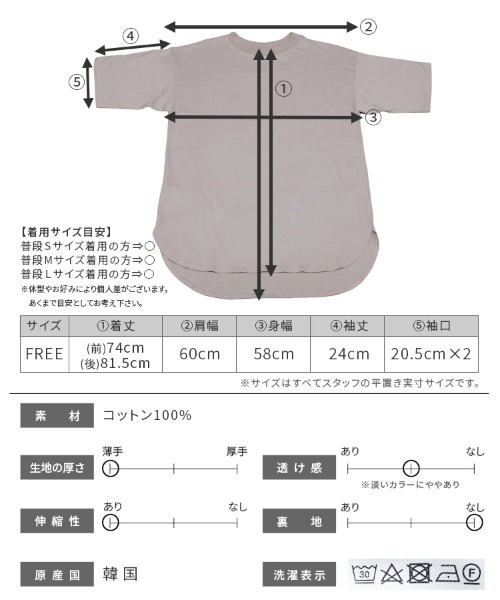 reca(レカ)の「バッグロゴプリントBIGTシャツ(Tシャツ/カットソー・レディース・ブラック/ホワイト/ナチュラル・FREE)」の18枚目の写真
