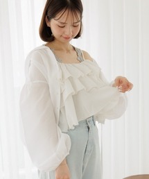 flower | ペタルフリルキャミ(キャミソール)