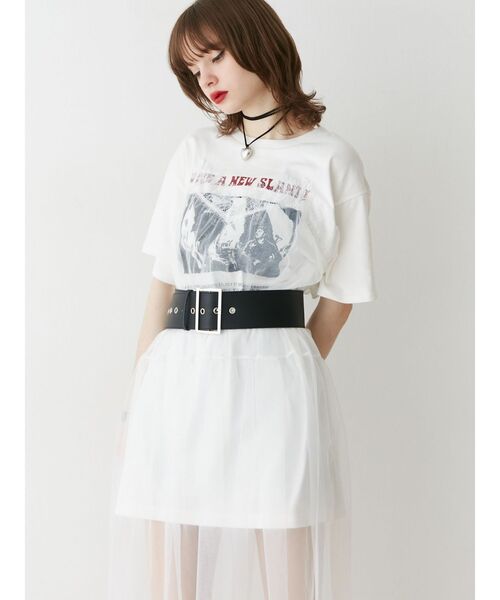 jouetie（ジュエティ）の「ワイドベルト（ベルト・レディース・ブラック/シルバー・FREE）」の7枚目の写真