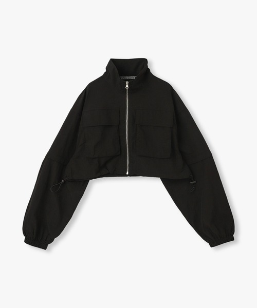 ANNA SUI NYC スポーツワッシャー 2way ショートブルゾン（ブルゾン