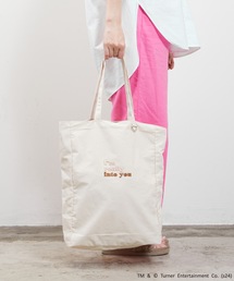 TOM&JERRY（トムアンドジェリー）の「FLAPPER フラッパー:トムとジェリー 推し活バッジ付きマルチトート（トートバッグ）」