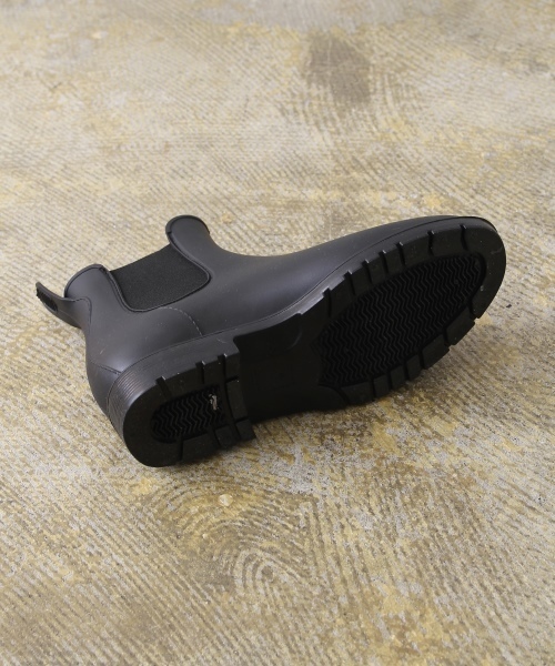 coen（コーエン）の「サイドゴアレインブーツ（レインシューズ・レディース・ブラック・MEDIUM/LARGE）」の7枚目の写真