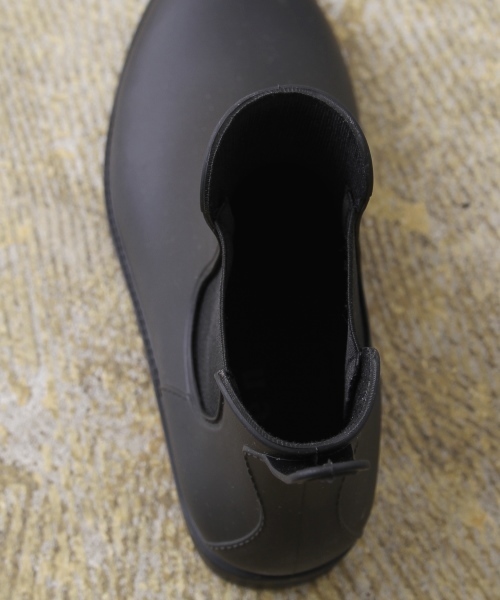 coen（コーエン）の「サイドゴアレインブーツ（レインシューズ・レディース・ブラック・MEDIUM/LARGE）」の3枚目の写真