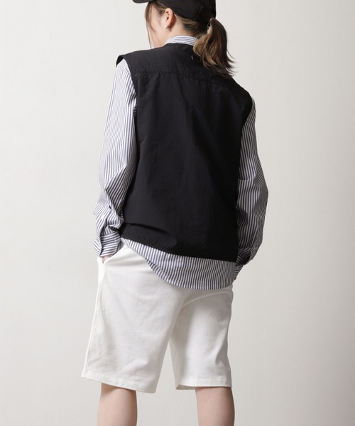 U.S. POLO ASSN.（ユーエスポロアッスン）の「【U.S.POLOASSN.】 ワンポイント刺繍 ヘビーウェイト スウェット ショートパンツ / ハーフパンツ（スウェットパンツ・メンズ・ブラック/ブラック系/ネイビー/オフホワイト/グレー・X-LARGE/LARGE/MEDIUM）」の16枚目の写真