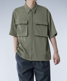 UNITED TOKYO | ドレープコードシャツ｜セットアップ着用可能(シャツ/ブラウス)