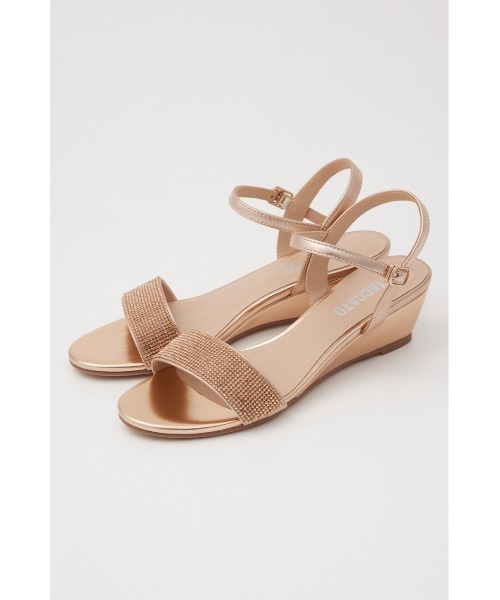 STACCATO(スタッカート)の「メタリックコスモスサンダル(サンダル・レディース・ピンクゴールド/グレー・23.5cm/24cm/24.5cm/23cm/22.5cm)」の10枚目の写真