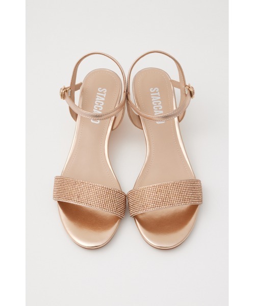 STACCATO(スタッカート)の「メタリックコスモスサンダル(サンダル・レディース・ピンクゴールド/グレー・23.5cm/24cm/24.5cm/23cm/22.5cm)」の11枚目の写真