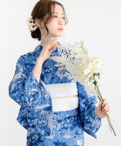 IEDIT 着付けいらずでさっと着られる 大人の粋な二部式セパレート