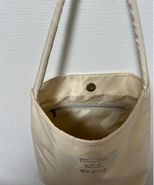 Sorriso（ソリッソ）の「ワンポイント ハンドバッグ（ハンドバッグ・レディース・ブルー/オフホワイト・F）」の10枚目の写真