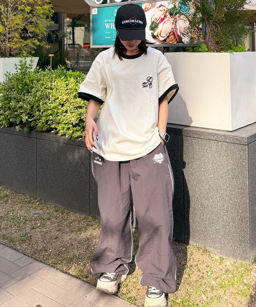 #MEMORY(メモリー)の「【MEMORY】ウサギ リンガーネック Tシャツ / NEW JACK コラボ Tシャツ(Tシャツ/カットソー・メンズ・ブラック/ホワイト/グリーン・FREE)」の10枚目の写真