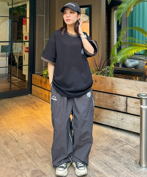 #MEMORY(メモリー)の「【MEMORY】ウサギ リンガーネック Tシャツ / NEW JACK コラボ Tシャツ(Tシャツ/カットソー・メンズ・ブラック/ホワイト/グリーン・FREE)」の15枚目の写真
