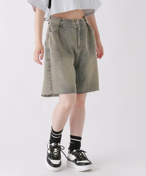 repipi armario（レピピ アルマリオ）の「デニムホックショートパンツ（デニムパンツ・キッズ・ブラック系/ライトブルー/その他・SMALL/MEDIUM/LARGE）」の11枚目の写真