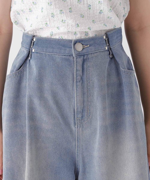 repipi armario（レピピ アルマリオ）の「デニムホックショートパンツ（デニムパンツ・キッズ・ブラック系/ライトブルー/その他・SMALL/MEDIUM/LARGE）」の21枚目の写真