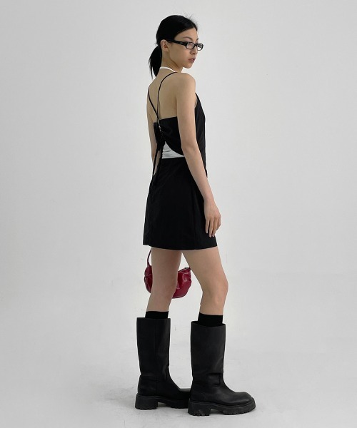 低価格 BLACKUP（ブラックアップ）の「[MADE] ブリッシュバック ワンピース