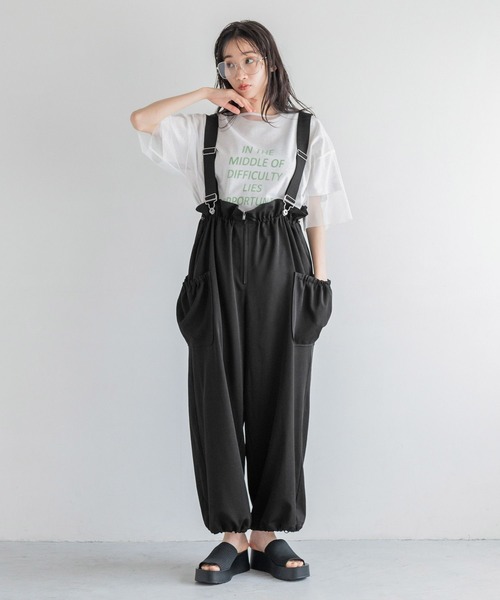 LOWRYS FARM（ローリーズファーム）の「レース／チュールアソートＴシャツ　 127291（Tシャツ/カットソー・レディース・ブラック/オフホワイト/ホワイト系その他/ブラック系その他・FREE）」の13枚目の写真