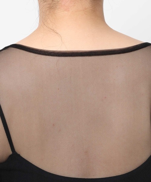 LOWRYS FARM（ローリーズファーム）の「レース／チュールアソートＴシャツ　 127291（Tシャツ/カットソー・レディース・ブラック/オフホワイト/ホワイト系その他/ブラック系その他・FREE）」の9枚目の写真