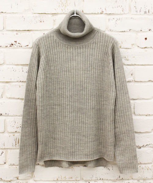 CIAOPANIC（チャオパニック）の「【ＷＥＢ・新宿店限定】【Ciaopanic】AC/Wリブタートルネック（ニット/セーター・レディース・アイボリー/ブラック/グレー・FREE）」の3枚目の写真