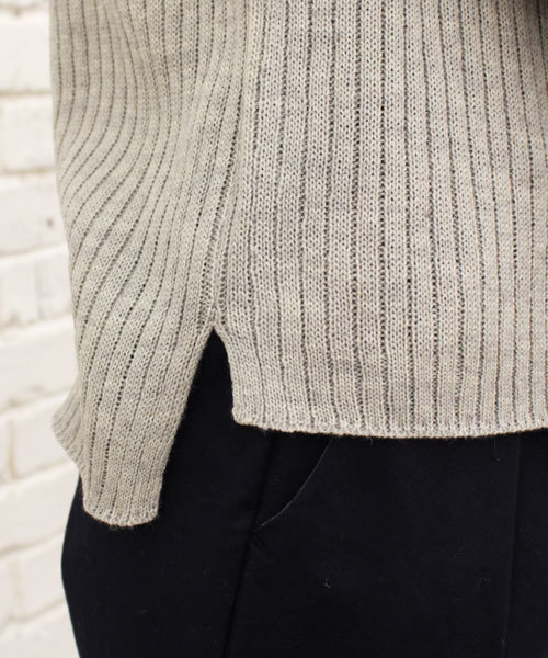 CIAOPANIC（チャオパニック）の「【ＷＥＢ・新宿店限定】【Ciaopanic】AC/Wリブタートルネック（ニット/セーター・レディース・アイボリー/ブラック/グレー・FREE）」の7枚目の写真