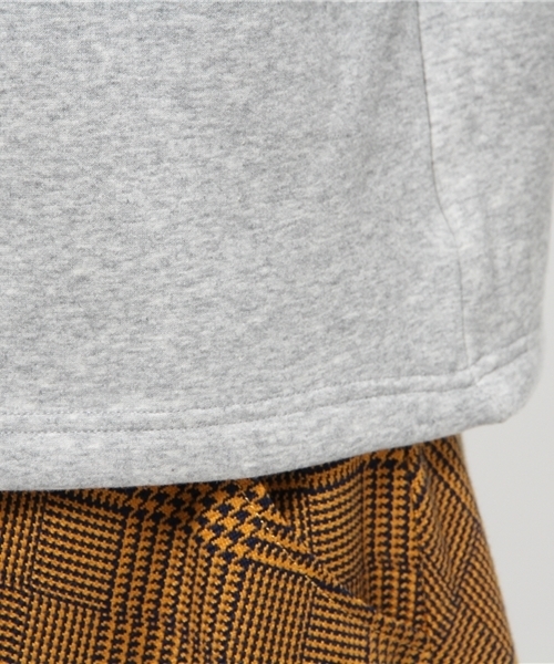 Green　Parks（グリーンパークス）の「・ｳﾗﾎﾞｱﾌﾟﾙｵｰﾊﾞｰ（Tシャツ/カットソー・レディース・ネイビー/ワインレッド/杢グレー/チャコールグレー・FREE）」の10枚目の写真