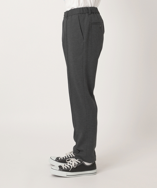 417 EDIFICE(フォーワンセブンエディフィス)の「”INFITEX” ドビーイージースラックス(スラックス・メンズ・チャコールグレー/ブラック/ネイビー・SMALL/MEDIUM/LARGE/X-LARGE)」の15枚目の写真