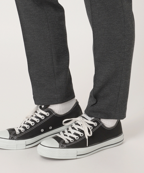 417 EDIFICE(フォーワンセブンエディフィス)の「”INFITEX” ドビーイージースラックス(スラックス・メンズ・チャコールグレー/ブラック/ネイビー・SMALL/MEDIUM/LARGE/X-LARGE)」の21枚目の写真