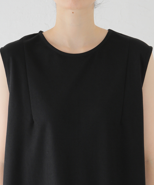 La TOTALITE（ラトータリテ）の「配色カットワンピース（ワンピース・レディース・ブルー/ベージュ/ブラック・FREE）」の16枚目の写真