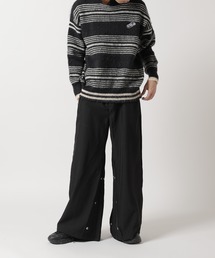 Theater code(VA^[R[h)random border knit / _ {[_[ jbg(jbg/Z[^[)
