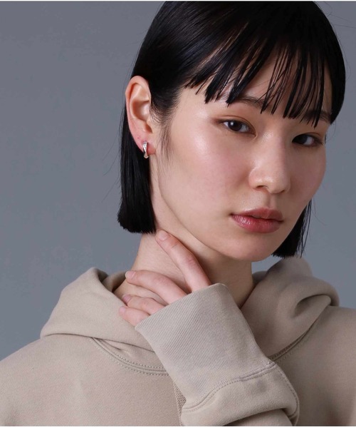 LION HEART(ライオンハート)の「LH for Gift シルバーイヤリング/フラグメント/ジルコニア/シルバー925(イヤリング・メンズ・シルバー・ONE SIZE)」の16枚目の写真